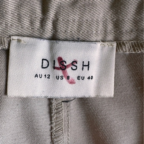 DLSSH Women’s wide legs Cargo pants size 8 TAN - Picture 7 of 10